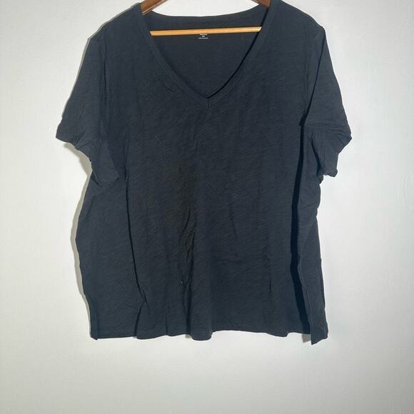 Old Navy Grey Boxy Short Sleeve T-Shirt - Picture 1 of 3